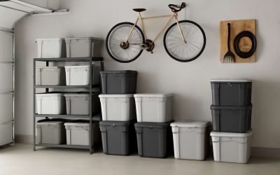 Organize Your Space with Durable Storage Boxes with Lids Garage for Effortless Storage Solutions
