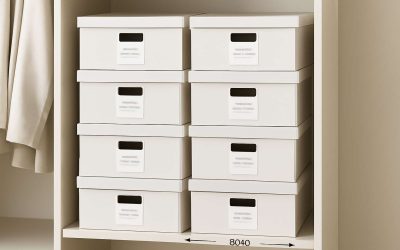 Organize Your Space with Stylish and Durable Storage Boxes 40cm x 25cm for Anytime Convenience