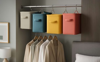 Transform Your Space with Stylish and Space-Saving Hanging Storage Boxes for Sale Today