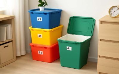 Discover the Perfect Organization Solution with Durable and Spacious Storage Boxes 45L