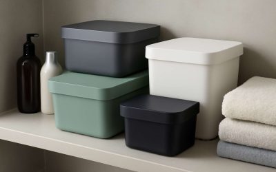 Stylish and Practical Bathroom Storage Boxes UK to Declutter and Beautify Your Space