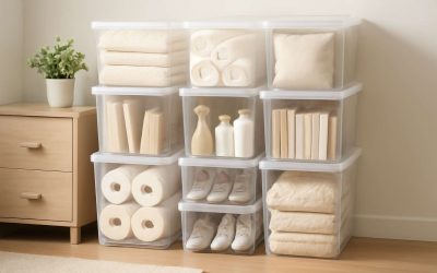 Transform Your Space with Stylish and Durable Storage Boxes Clear for a Tidy, Organized Home