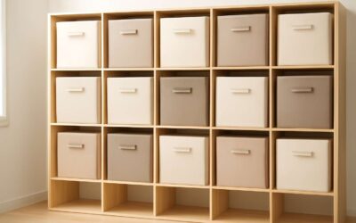 Smart home storage: large cube storage boxes 30x30x30 for neat, stylish organization.