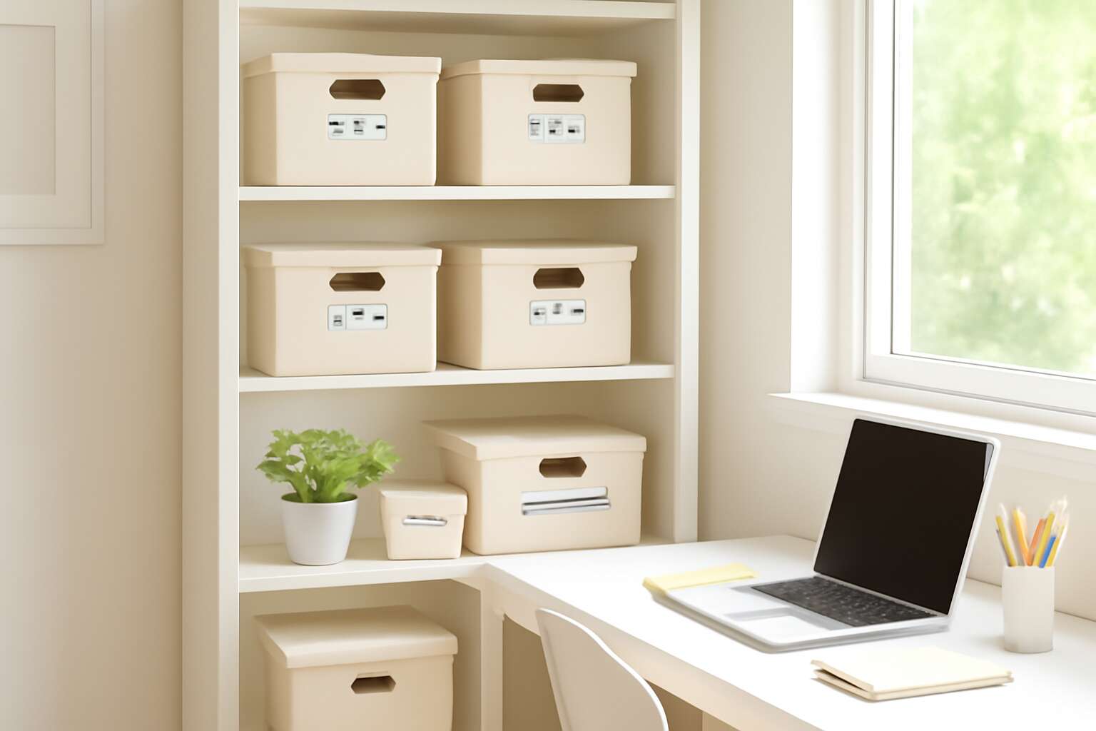 Get organized with storage boxes next for a stylish, space-saving ...
