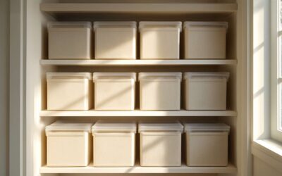 Maximize closet space with storage boxes 31x31x31—sturdy, stackable organization.