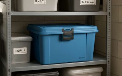 Declutter in style with large storage boxes 80l—sturdy, stackable, and spacious.