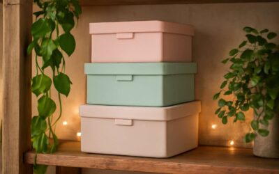 Style meets organization: storage boxes decorative for chic, clutter-free spaces