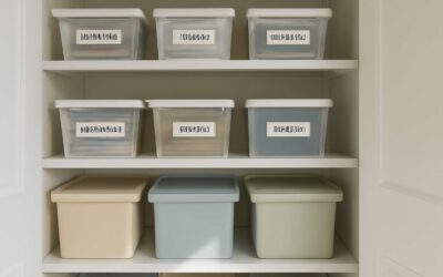 Storage Made Simple: how to storage boxes for effortless organization and space savings