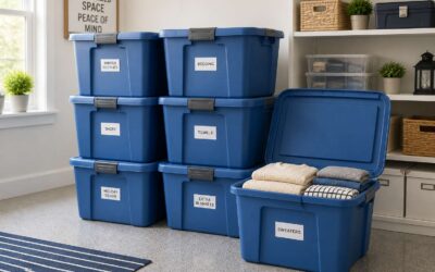 Plastic storage boxes viking keep your home organized.