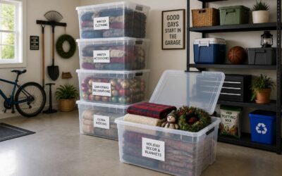 Large plastic storage boxes ebay for decluttering your home.